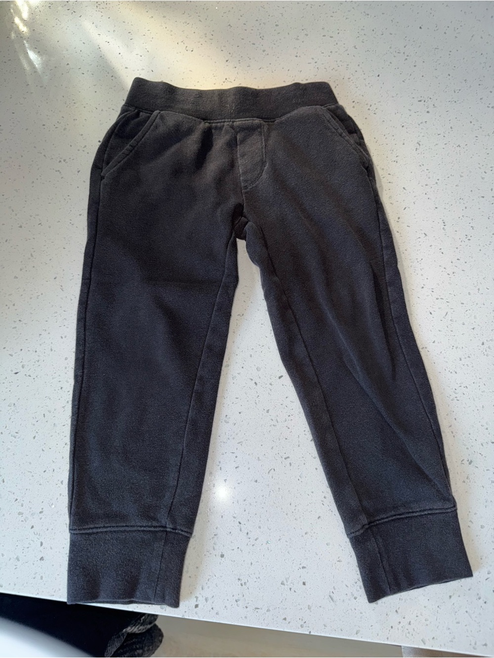 Kids Black Jogger Sweatpants